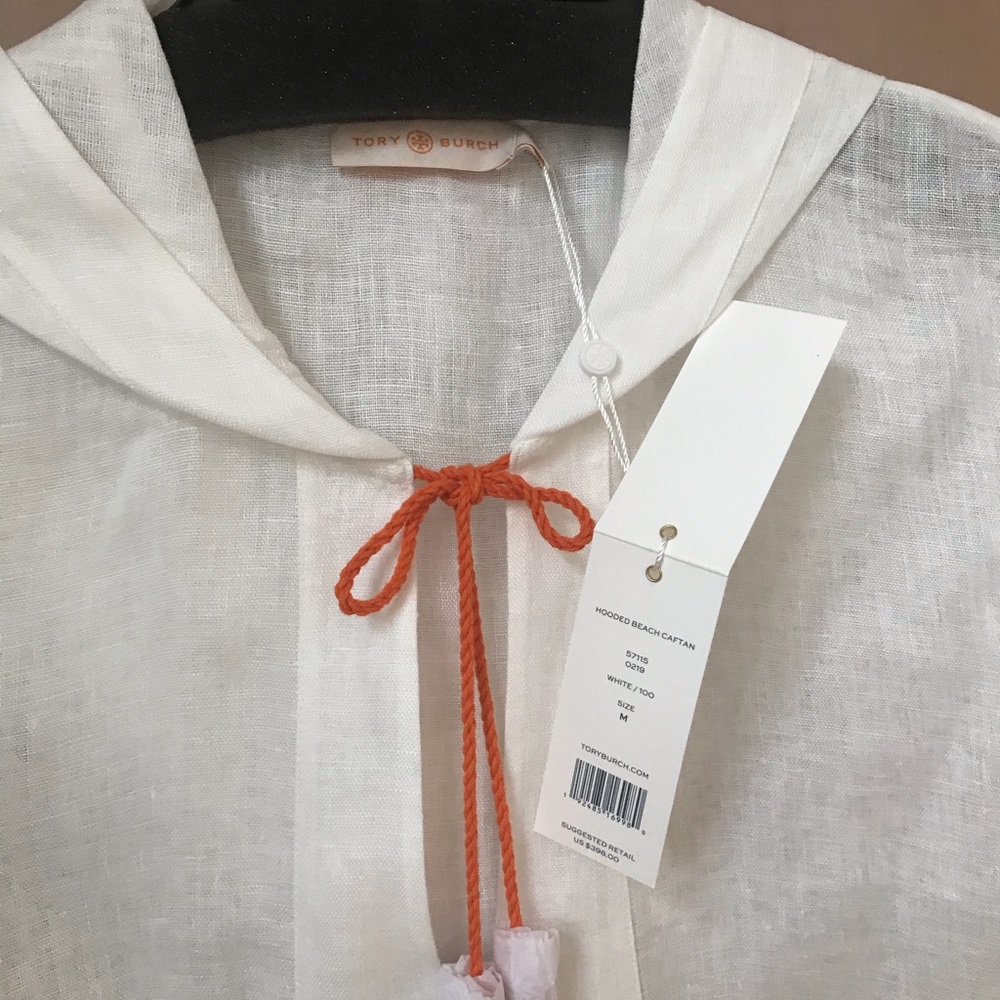 Great by the pool. Tory Burch Hooded Beach Caftan
